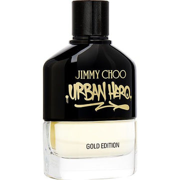 JIMMY CHOO URBAN HERO GOLD EDITION by Jimmy Choo EAU DE PARFUM SPRAY 3.3 OZ *TESTER