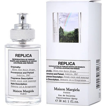 REPLICA WHEN THE RAIN STOPS by Maison Margiela EDT SPRAY 1 OZ