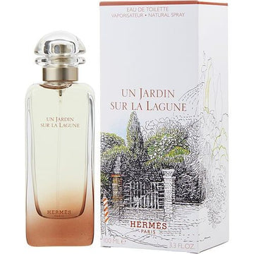 UN JARDIN SUR LA LAGUNE by Hermes EDT REFILLABLE SPRAY 3.3 OZ