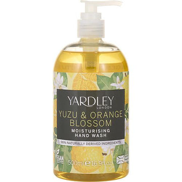 YARDLEY YUZU & ORANGE BLOSSOM by Yardley BOTANICAL HAND WASH 16.9 OZ