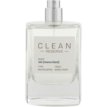 CLEAN RESERVE RAIN by Clean EAU DE PARFUM SPRAY 3.4 OZ *TESTER