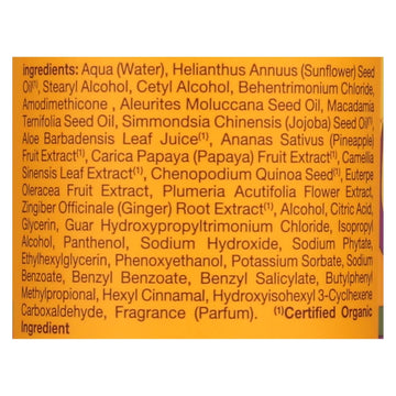 Alba Botanica - Hawaiian Hair Conditioner - Plumeria - 12 Fl Oz