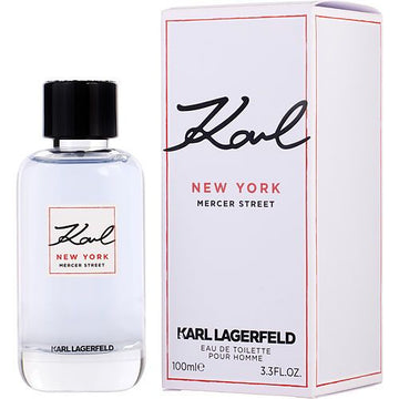 KARL LAGERFELD NEW YORK MERCER STREET by Karl Lagerfeld EDT SPRAY 3.4 OZ