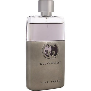 GUCCI GUILTY POUR HOMME by Gucci EDT SPRAY 3 OZ (NEW PACKAGING) *TESTER