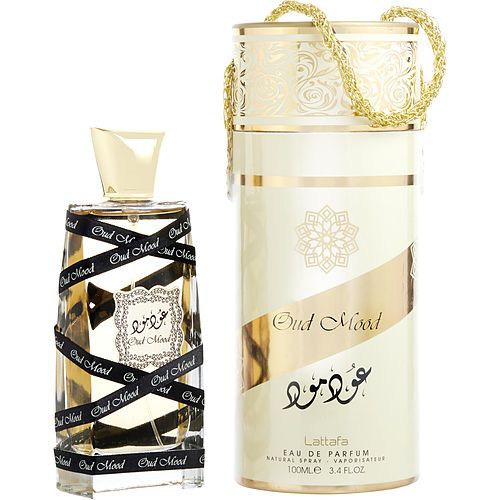 LATTAFA OUD MOOD by Lattafa EAU DE PARFUM SPRAY 3.4 OZ
