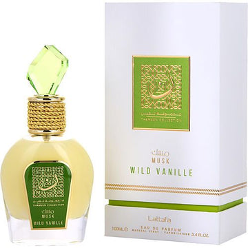LATTAFA MUSK WILD VANILLE by Lattafa EAU DE PARFUM SPRAY 3.4 OZ (THAMEEN COLLECTION)