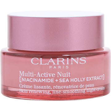 Clarins by Clarins Multi-Active Night Cream (Niacinamide and Sea Holly Extract) For All Skin --50ml/1.7oz