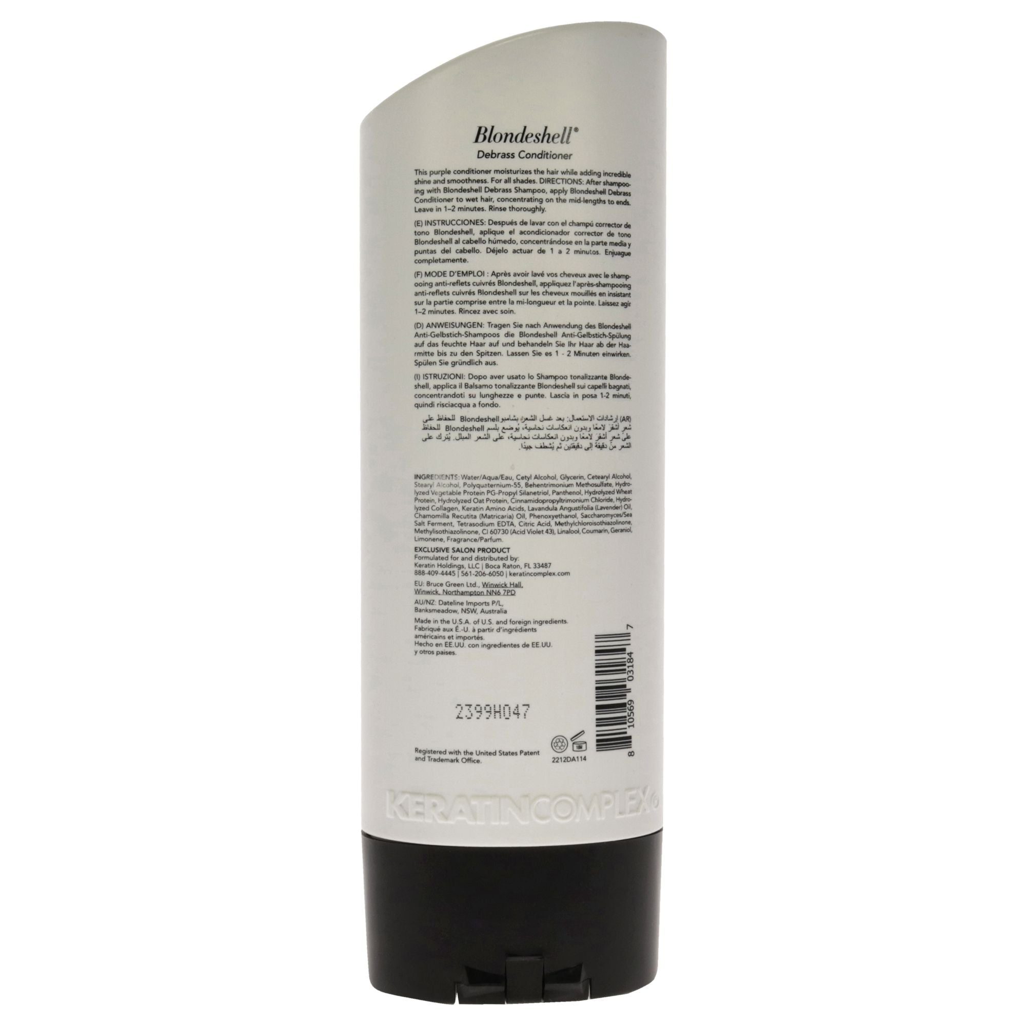 Blondeshell Keratin Complex Conditioner by Keratin Complex for Unisex - 13.5 oz Conditioner