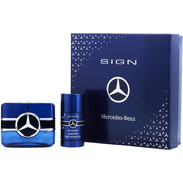 MERCEDES-BENZ SIGN by Mercedes-Benz EAU DE PARFUM SPRAY 3.4 OZ & DEODORANT STICK ALCOHOL FREE 2.5 OZ