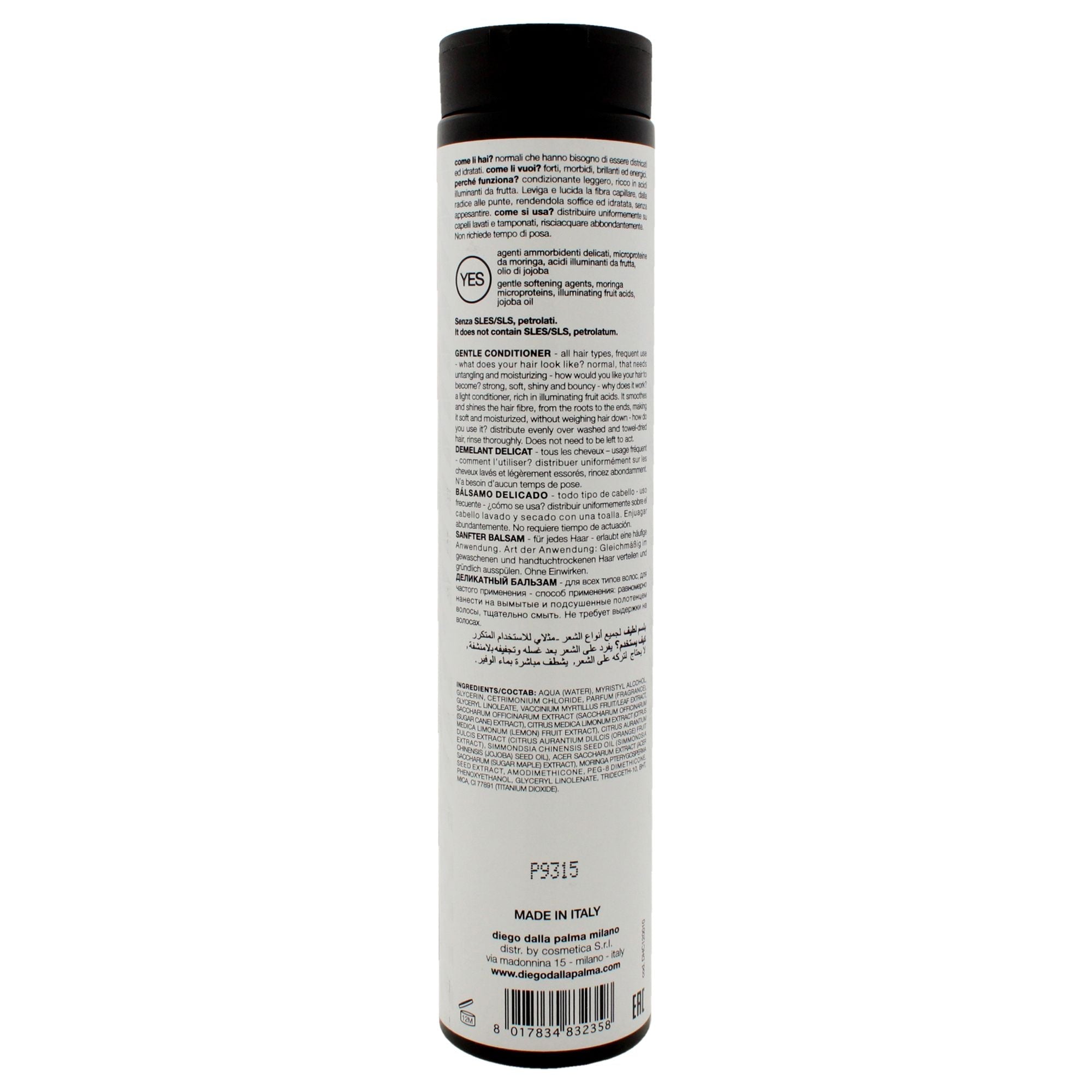 Ognidi Gentle Conditioner by Diego Dalla Palma for Unisex - 8.5 oz Conditioner