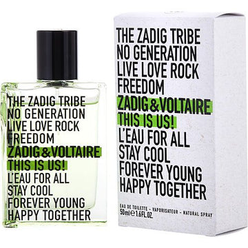 ZADIG & VOLTAIRE THIS IS US! L'EAU FOR ALL by Zadig & Voltaire EDT SPRAY 1.7 OZ