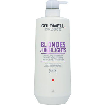 GOLDWELL by Goldwell DUAL SENSES BLONDES & HIGHLIGHTS ANTI-YELLOW CONDITIONER 33.8 OZ