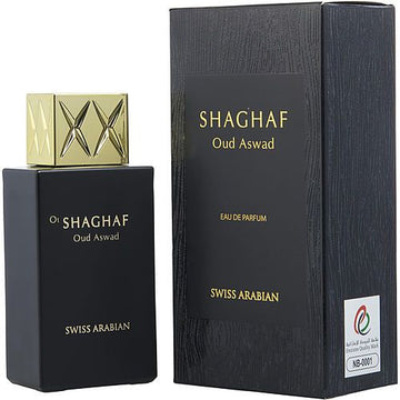 SHAGHAF OUD ASWAD by Swiss Arabian EAU DE PARFUM SPRAY 2.5 OZ