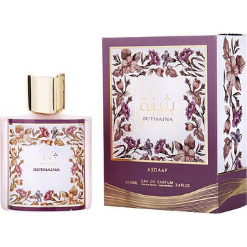 ASDAAF BUTHAINA by Lattafa EAU DE PARFUM SPRAY 3.4 OZ