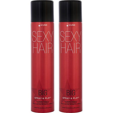 SEXY HAIR by Sexy Hair Concepts BIG SEXY HAIR SPRAY AND PLAY VOLUMIZING HAIR SPRAY 10 OZ (2 PACK)