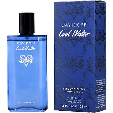 COOL WATER SUMMER by Davidoff EDT SPRAY 4.2 OZ (STREET FIGHTER CHAMPION EDITION 2021)
