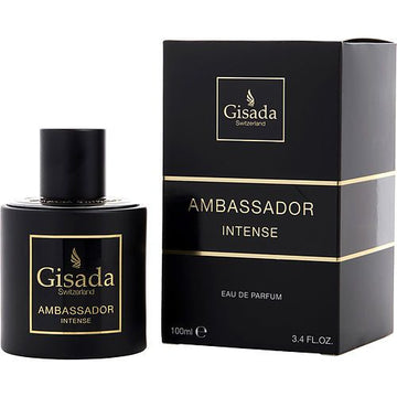 GISADA AMBASSADOR INTENSE by Gisada EAU DE PARFUM SPRAY 3.4 OZ