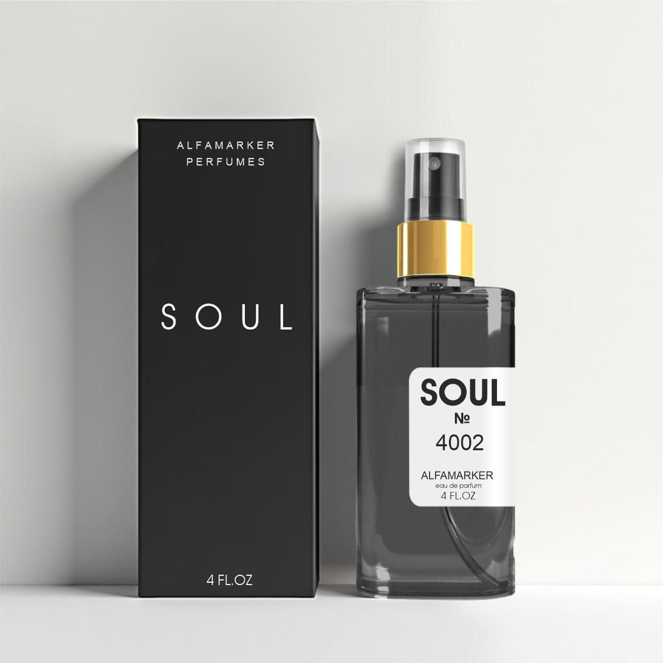SOUL No. 4002 Impression Mandarino di Amalfi Perfume for Women Women Eau de Parfum Spray 4.0 Fl Oz 120 ml Long Lasting Fragrance