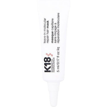 K18 by K18 LEAVE-IN MOLECULAR REPAIR HAIR MASK 0.17 OZ