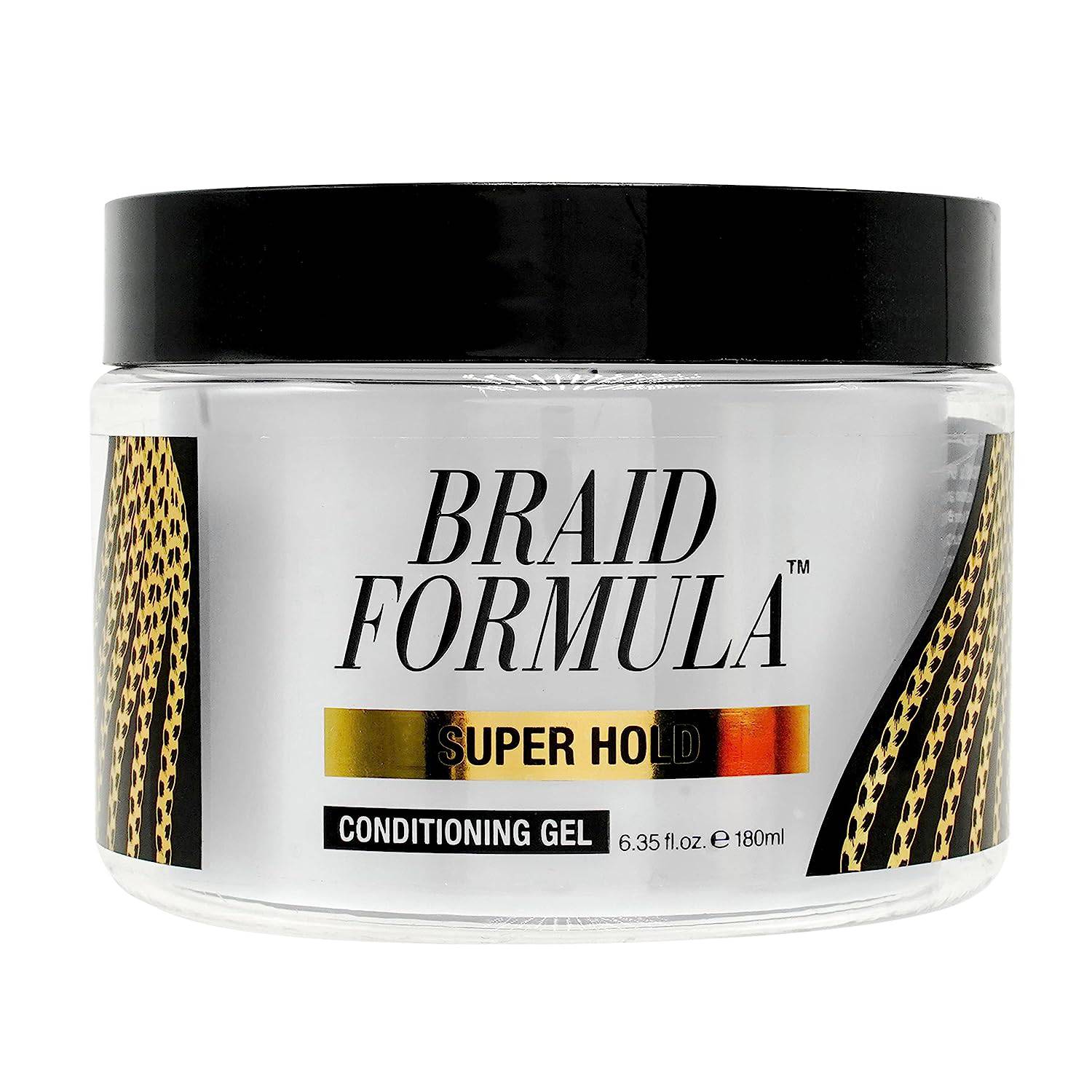 EBIN NEW YORK Braid Formula Conditioning Gel, Super Hold, 11oz
