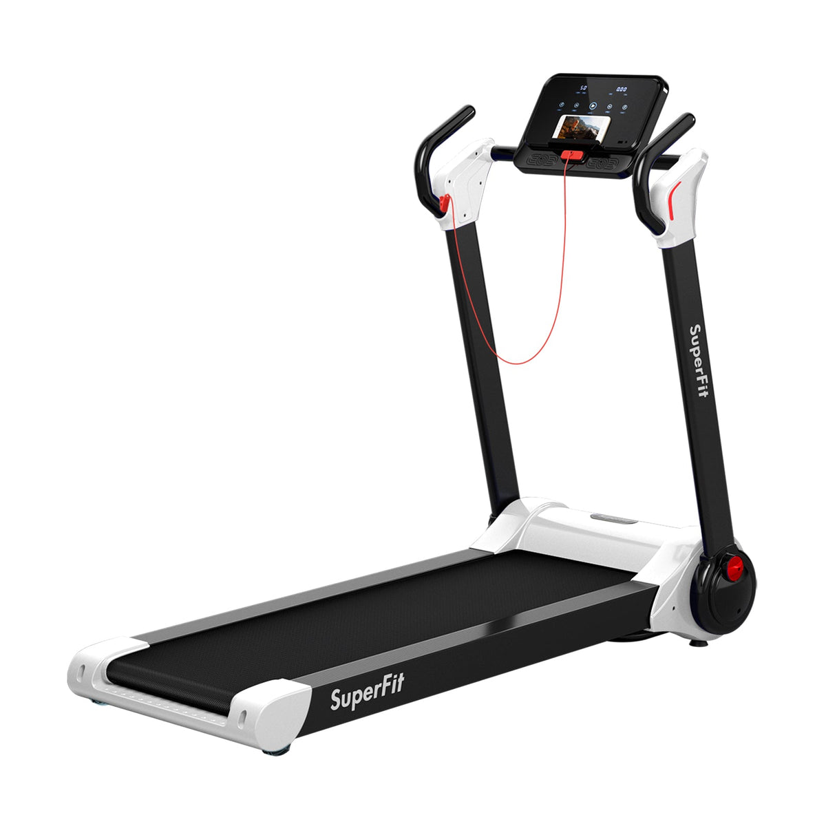 2.25 HP Electric Motorized Folding Running Treadmill Machine with LED Display