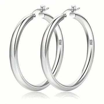 Elegant Daily Wear Round Circle Hoop Earrings