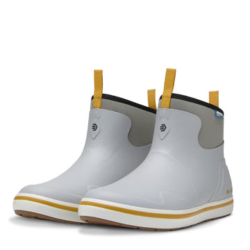LaCrosse 6" Alpha Deck Boots for Men Featuring Waterproof Rubber Quick-Drying Mesh and Slip-Resistant Outsole Wild Dove - 11 M
