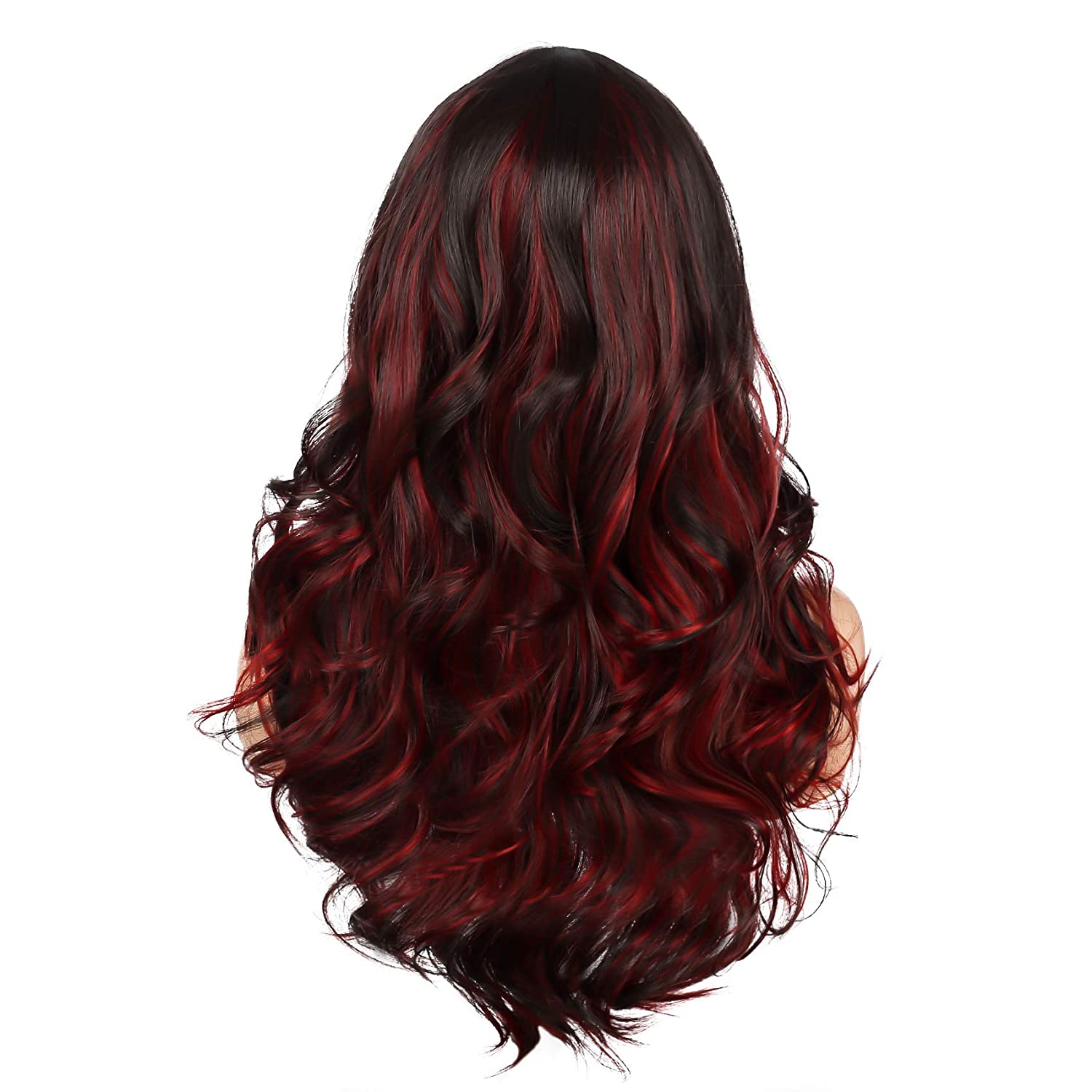Fashion Synthetic   wigs Hair Long Wavy