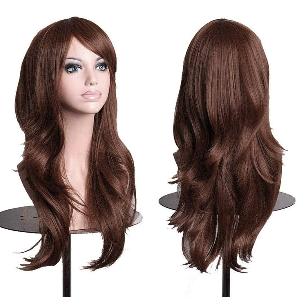 Fashion wigs straight with bangs