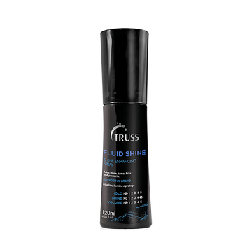 Truss Fluid Shine Spray - Hair Shine Spray Brightens Hair, Increases Hydration, Prevents Split Ends - Frizz Control Formula for Anti-Frizz and Anti Humidity