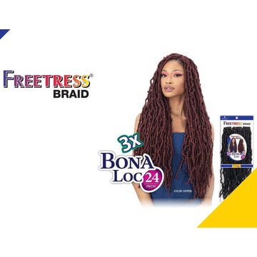 FreeTress Braid 3X Bona Loc 24"