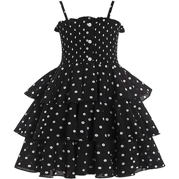 Girl's Wedding Lace Sleeveless Dress