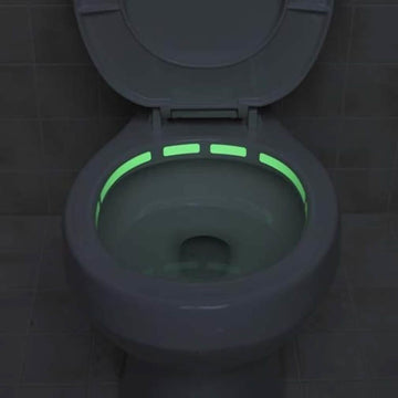 Glow In The Dark Toilet Locator Strip - 2 Rolls