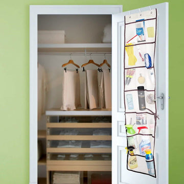 Halter Over the Door 42 Pocket Organizer Multi-Purpose Teenage Storage Solution