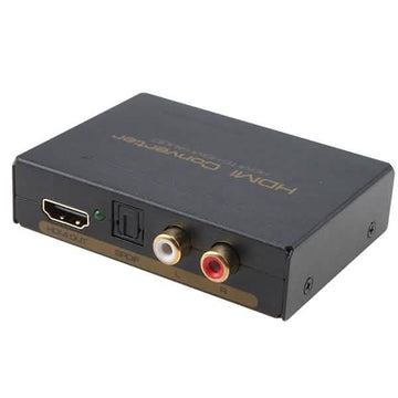 HDMI to HDMI + SPDIF + RCA L / R Audio Extractor - Converter