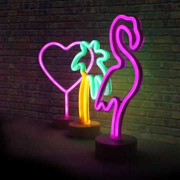 Hearth And Haven Decorative Fluorescent Light Neon Signs Home Decor