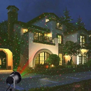 Hot Outdoor Indoor Waterproof Green & Red Laser Projector Light