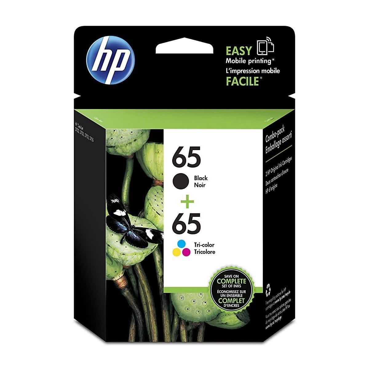 HP 65 Tri-color Original Ink Cartridge
