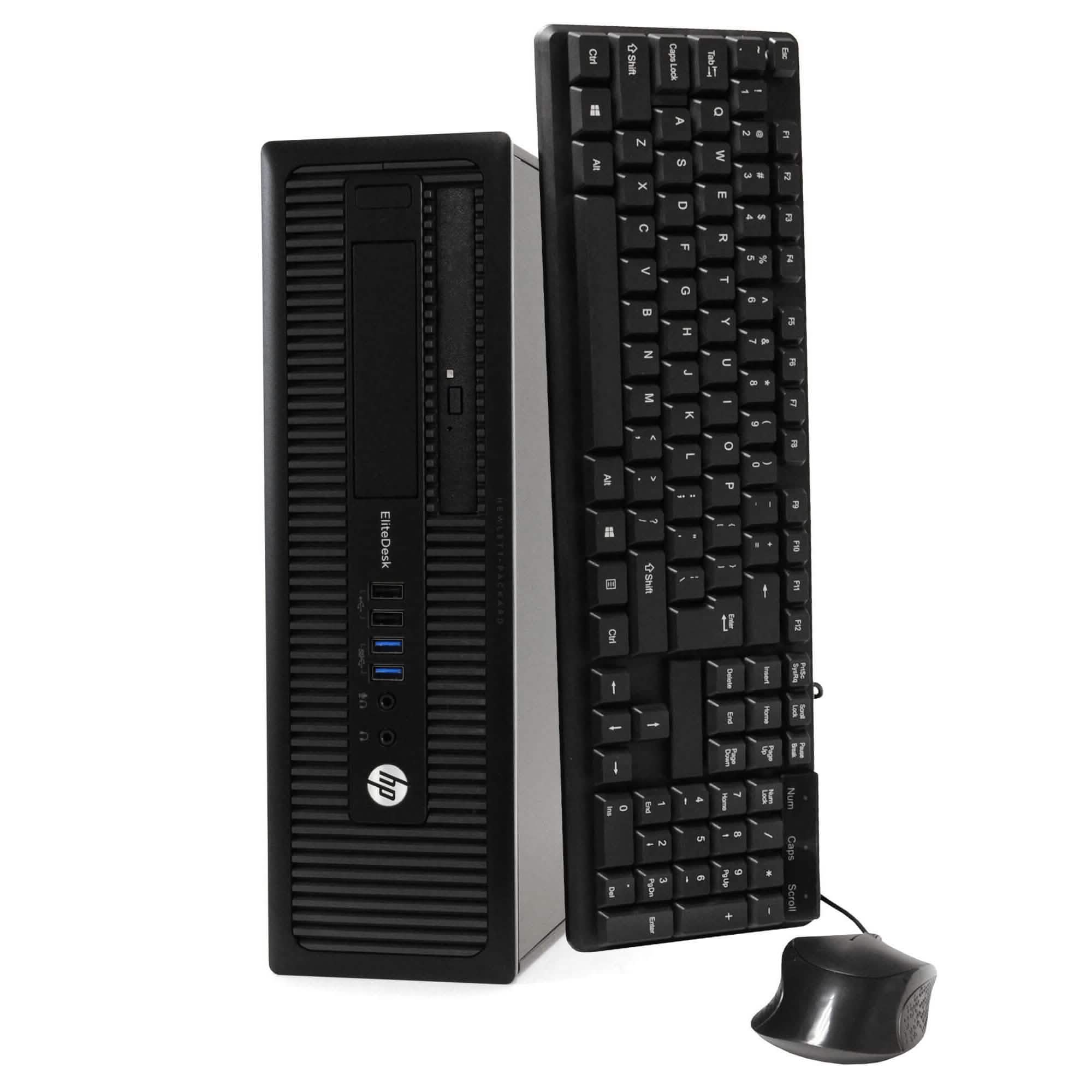 HP EliteDesk 800 G1 Desktop Computer PC 3.20 GHz Intel i5 Quad Core Gen 4 (Refurbished)