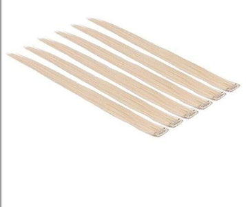 Human Hair strips  clip extensions 1piece