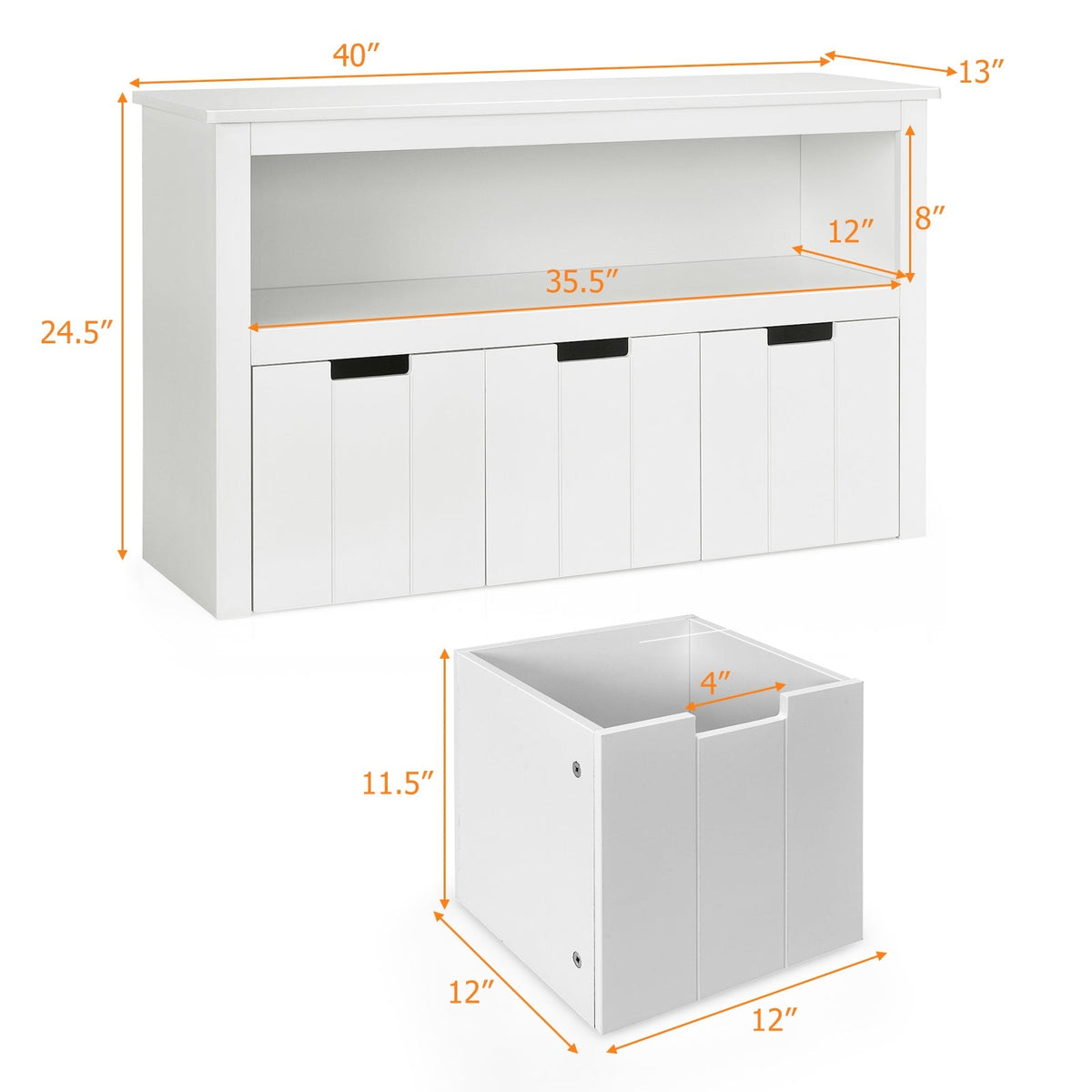 Kid Toy Storage Cabinet