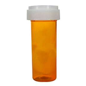 8 Dram Amber Vials with Reversible Caps – 410 Count