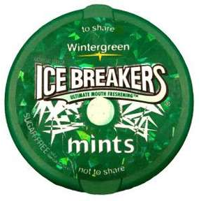ICE BREAKERS® Wintergreen Mints – 8 Pack (1.5 oz Each)