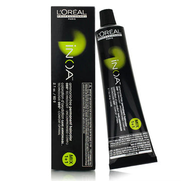 Loreal Professionnel Paris Inoa 1/1N Black No Ammonia Permanent Hair Color 2.1 O