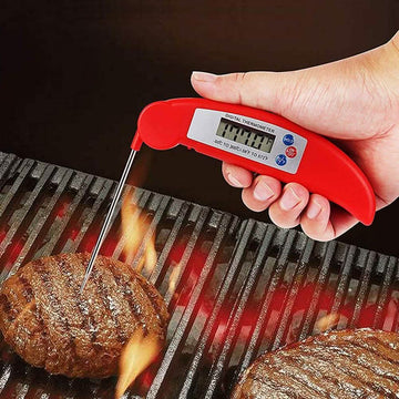 Instant Digital Meat Thermometer Probe for Grilling and Cooking