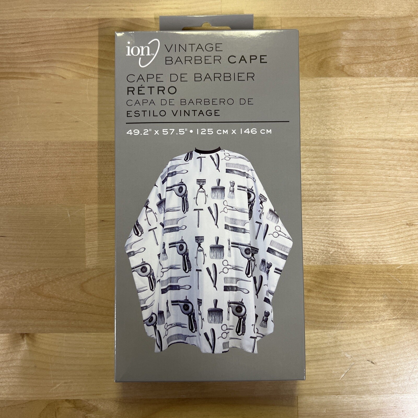Ion Barber Print Styling Cape Multi