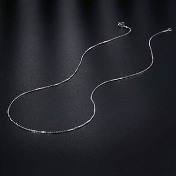Italian Sterling Silver Box Chain