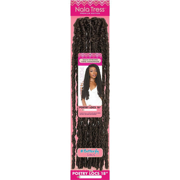 Janet Collection Nala Tress Poetry Locs, 18"