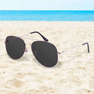 Kensie Carissa Women's Shiny Metal Aviator Sunglasses