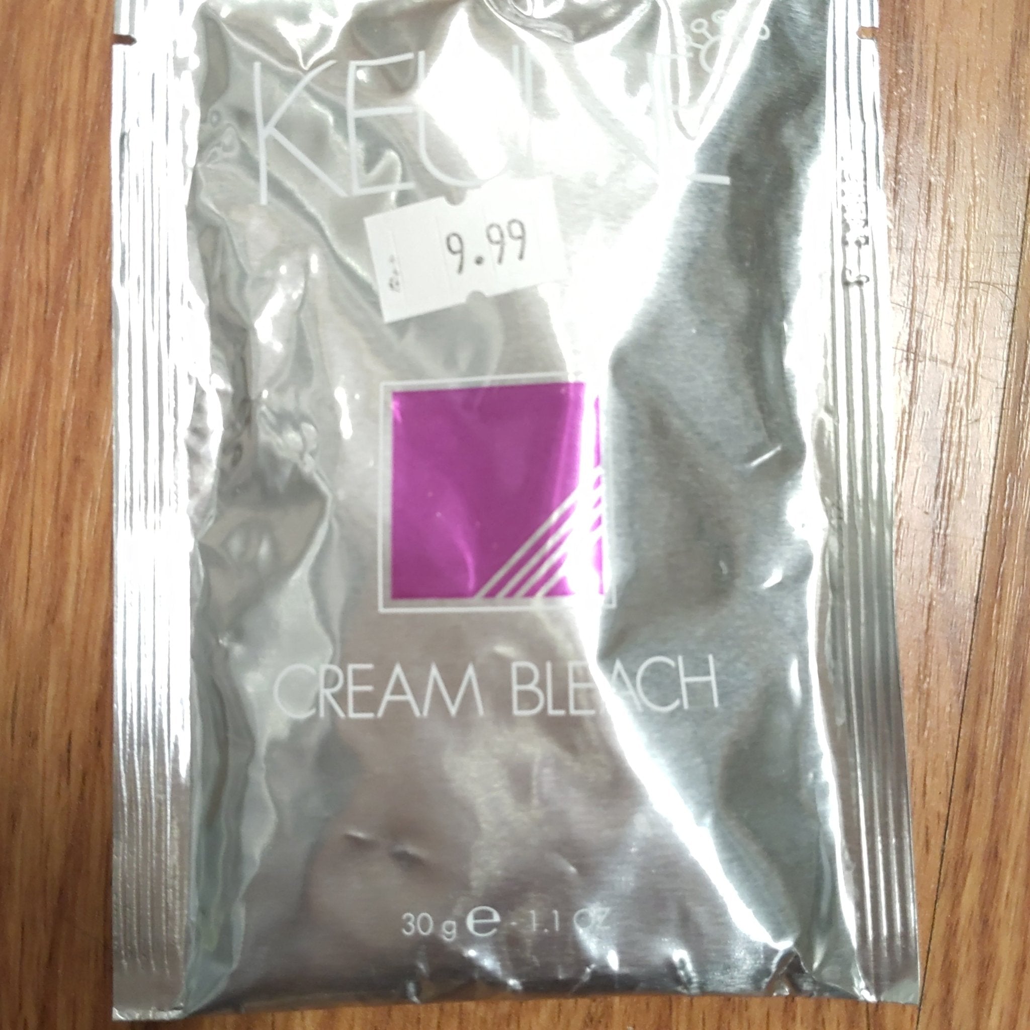 Keune Dust Free Cream Bleach Dust Free 30 Gr 1.1 oz Travel Sample